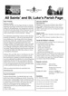 All Saints' & St Luke's Church page